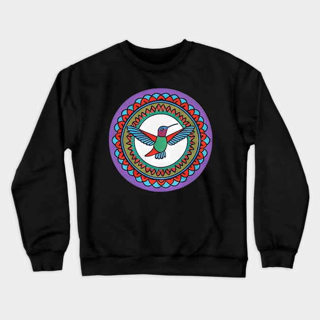 Hummingbird: Beautiful, Bright, & Colorful  | Crewneck Sweatshirt by Subconscious Pictures